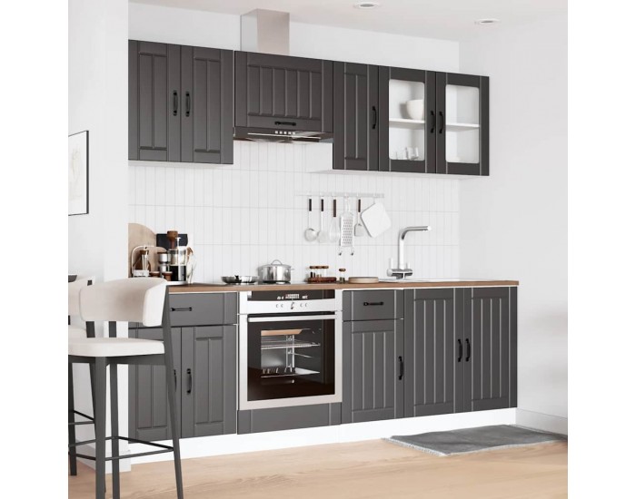 Sonata H Комплект кухненски шкафове от 8 части Kalmar, инженерно дърво
