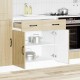 Sonata H Кухненски шкаф, Kalmar, дъб сонома, инженерно дърво