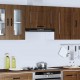 Sonata H Кухненски стенен шкаф, Kalmar, кафяв дъб, инженерно дърво