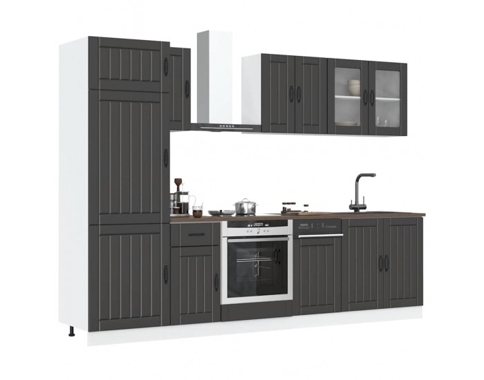 Sonata H Комплект кухненски шкафове от 8 части Kalmar, инженерно дърво