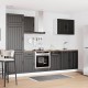 Sonata H Комплект кухненски шкафове от 7 части Lucca, инженерно дърво