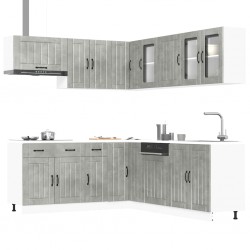 Sonata H Комплект кухненски шкафове от 11 части Lucca, инженерно дърво - Bucătării modulare