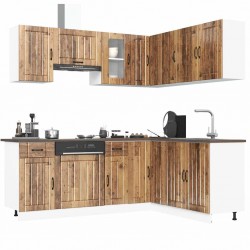 Sonata H Комплект кухненски шкафове от 4 части Lucca, инженерно дърво - Bucătării modulare