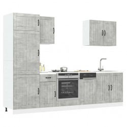 Sonata H Комплект кухненски шкафове от 7 части Lucca, инженерно дърво - Bucătării modulare