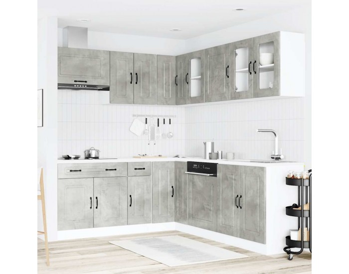 Sonata H Комплект кухненски шкафове от 11 части Kalmar, инженерно дърво