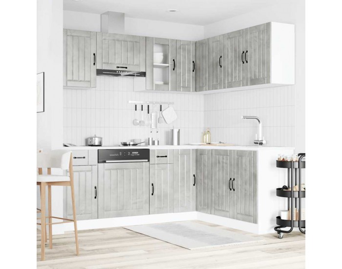 Sonata H Комплект кухненски шкафове от 11 части Lucca, инженерно дърво