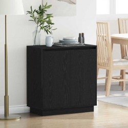 Sonata H Шкафче с рафт Черния дъб 71 x 34.5 x 75 см Инженерно дърво - Dulapuri de baie
