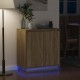 Sonata H Шкафче с рафт Сонома дъб 71 x 34.5 x 75 см Инженерно дърво
