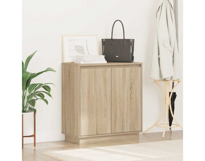 Sonata H Шкафче с рафт Сонома дъб 71 x 34.5 x 75 см Инженерно дърво