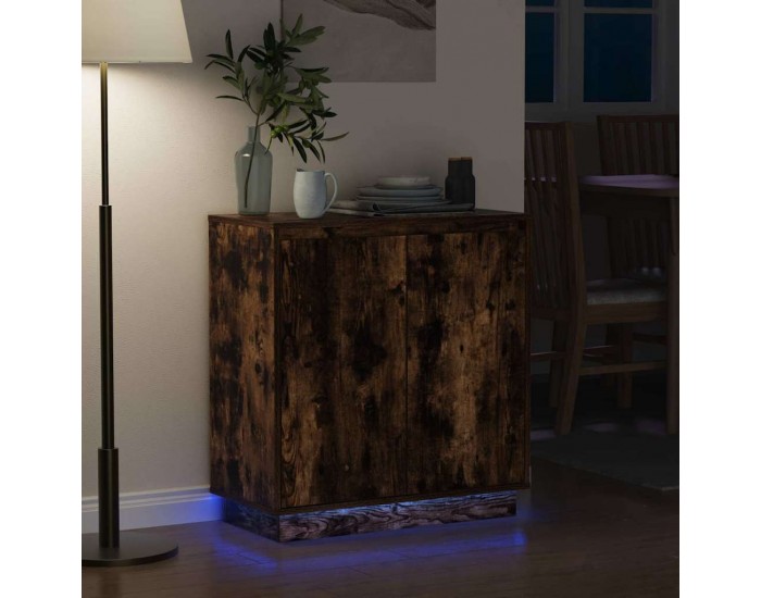 Sonata H Шкафче с рафт Димян дъб 71 x 34.5 x 75 см Инженерно дърво