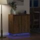 Sonata H Шкафче с рафт с врата Дъб 71 x 34.5 x 75 см Инженерно дърво