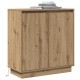 Sonata H Шкафче с рафт с врата Дъб 71 x 34.5 x 75 см Инженерно дърво