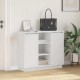 Sonata H Шкаф с рафт със съхранение Бяло 90 x 32 x 75 см Инженерно дърво