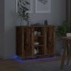 Sonata H Шкаф с рафт с врата Старо дърво 90 x 32 x 75 см Инженерно дърво