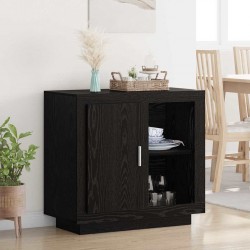 Sonata H Служебен шкаф Черен дъб 40 x 80 x 75 см Инженерно дърво - Corpuri, vitrine, biblioteci modulare