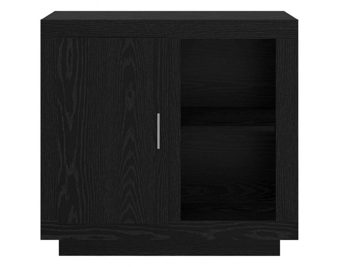 Sonata H Служебен шкаф Черен дъб 40 x 80 x 75 см Инженерно дърво