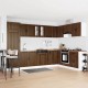 Sonata H Кухненски шкаф с врата Lucca 2 pcs Кафяво 80 x 46 x 81.5 см