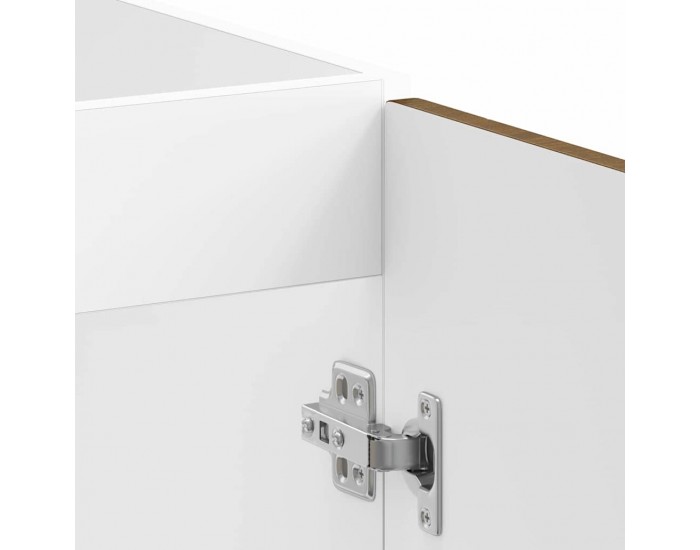 Sonata H Кухненски шкаф с врата Lucca 2 pcs Кафяво 80 x 46 x 81.5 см