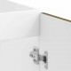 Sonata H Кухненски шкаф с врата Lucca 2 pcs Кафяво 80 x 46 x 81.5 см
