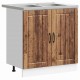 Sonata H Кухненски шкаф с врата Lucca 2 pcs Кафяво 80 x 46 x 81.5 см