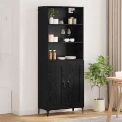 Sonata H Служебен шкаф 2 pcs Черен дъб Инженерно дърво - Corpuri, vitrine, biblioteci modulare
