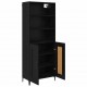 Sonata H Служебен шкаф 2 pcs Черен дъб Инженерно дърво