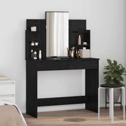 Sonata H Облекателна маса с огледало с рафт Черния дъб 96 x 39 x 142 см - Măsuțe de toaletă și oglinzi