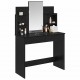 Sonata H Облекателна маса с огледало с рафт Черния дъб 96 x 39 x 142 см