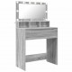 Sonata H Тоалетки за спалня с чекмедже Сив Сонома 80 x 39,6 x 135 см