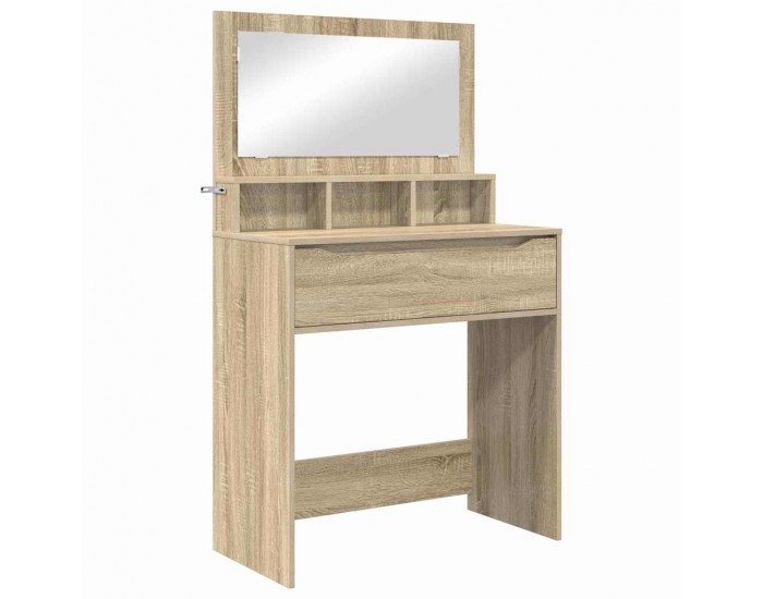 Sonata H Тоалетки за спалня с чекмедже Сонома дъб 80 x 39,6 x 135 см