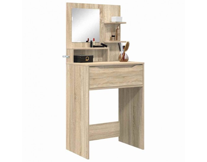 Sonata H Тоалетки за спалня с чекмедже Сонома дъб 80 x 39,6 x 135 см