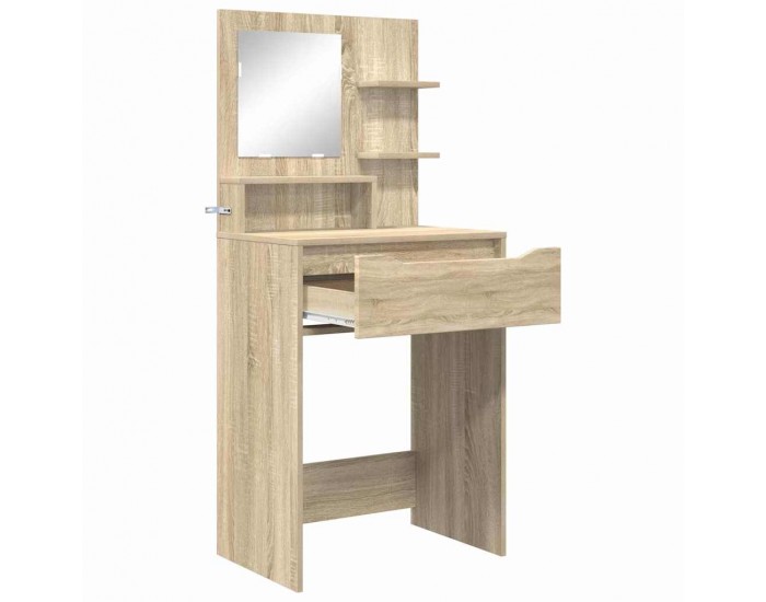 Sonata H Тоалетки за спалня с чекмедже Сонома дъб 80 x 39,6 x 135 см