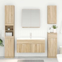 Sonata H Шкаф за мивка Сонома дъб 38,5 x 100 x 46 см Инженерно дърво - Dulapuri de baie
