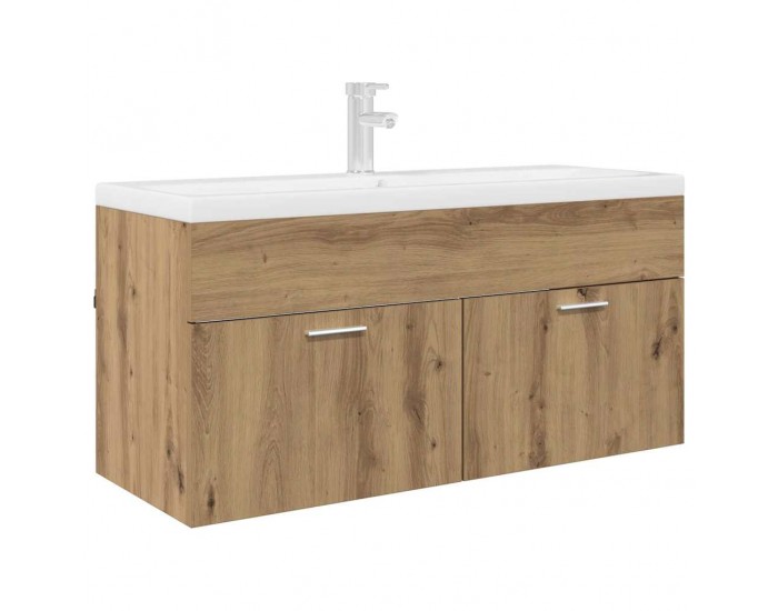 Sonata H Шкаф за мивка с врата Дъб 38,5 x 100 x 46 см Инженерно дърво