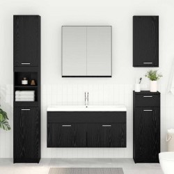 Sonata H Шкаф за мивка Черния дъб 38,5 x 100 x 46 см Инженерно дърво - Dulapuri de baie