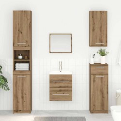 Sonata H Шкаф за мивка с чекмедже Дъб 38,5 x 41 x 48 см Инженерно дърво - Dulapuri de baie