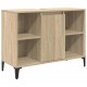 Sonata H Шкаф за мивка с рафт със съхранение Сонома дъб 80 x 33 x 60 см