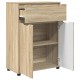 Sonata H Шкаф за баня Сонома дъб 72,5 x 36,5 x 100 см Инженерно дърво