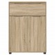 Sonata H Шкаф за баня Сонома дъб 72,5 x 36,5 x 100 см Инженерно дърво