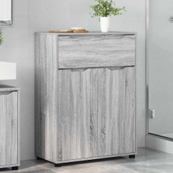 Sonata H Шкаф за баня Сив Сонома 72,5 x 36,5 x 100 см Инженерно дърво - Dulapuri de baie