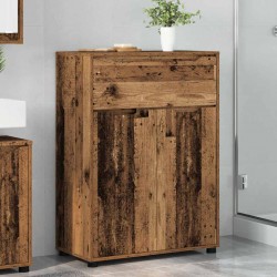 Sonata H Шкаф за баня Старо дърво 72,5 x 36,5 x 100 см Инженерно дърво - Dulapuri de baie