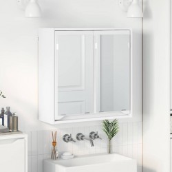 Sonata H Шкаф с огледало за баня Бяло 60 x 20 x 60 cm Инженерно дърво - Dulapuri de baie