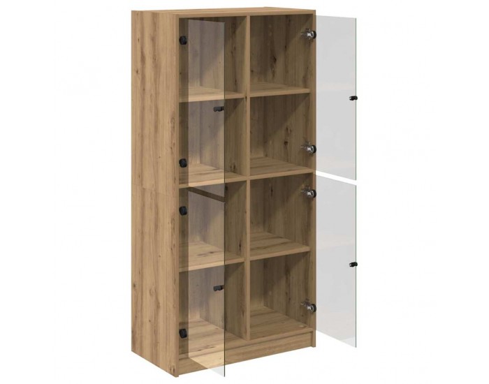 Sonata H Висок шкаф Дъб 68 x 37 x 142 см Инженерно дърво
