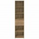 Sonata H Висок шкаф с чекмедже Дъб 45 x 42,5 x 185 см Инженерно дърво