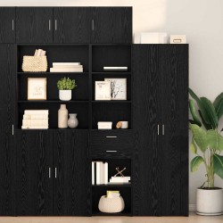 Sonata H Висок шкаф Черния дъб 45 x 42,5 x 185 см Инженерно дърво - Corpuri, vitrine, biblioteci modulare