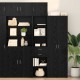 Sonata H Висок шкаф Черния дъб 45 x 42,5 x 185 см Инженерно дърво