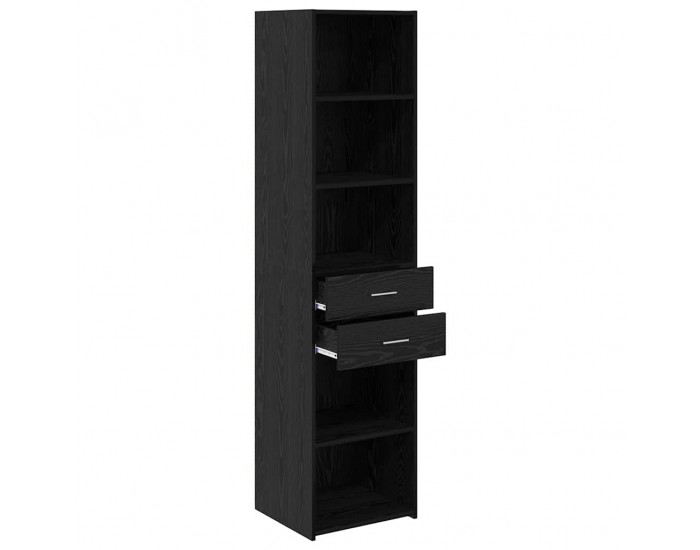 Sonata H Висок шкаф Черния дъб 45 x 42,5 x 185 см Инженерно дърво