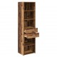 Sonata H Висок шкаф Старо дърво 50 x 42,5 x 185 см Инженерно дърво
