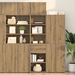 Sonata H Висок шкаф с чекмедже Дъб 50 x 42,5 x 185 см Инженерно дърво - Corpuri, vitrine, biblioteci modulare