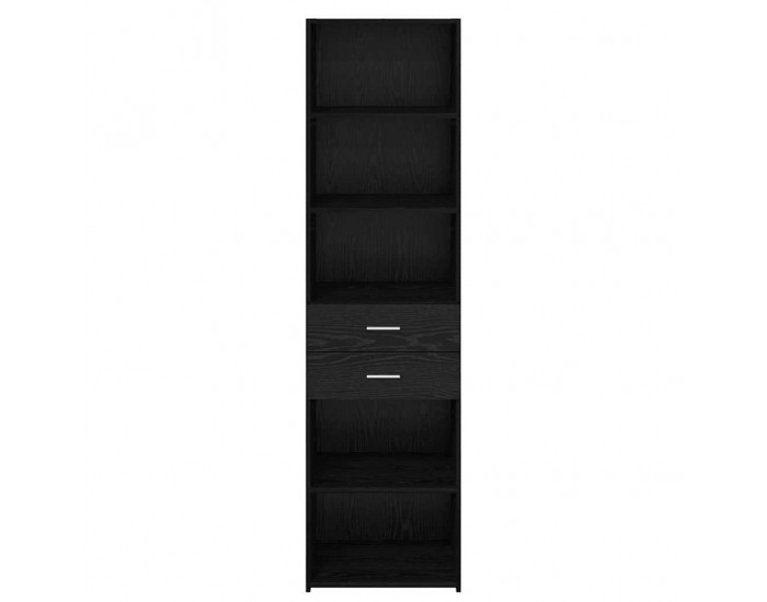 Sonata H Висок шкаф Черния дъб 50 x 42,5 x 185 см Инженерно дърво